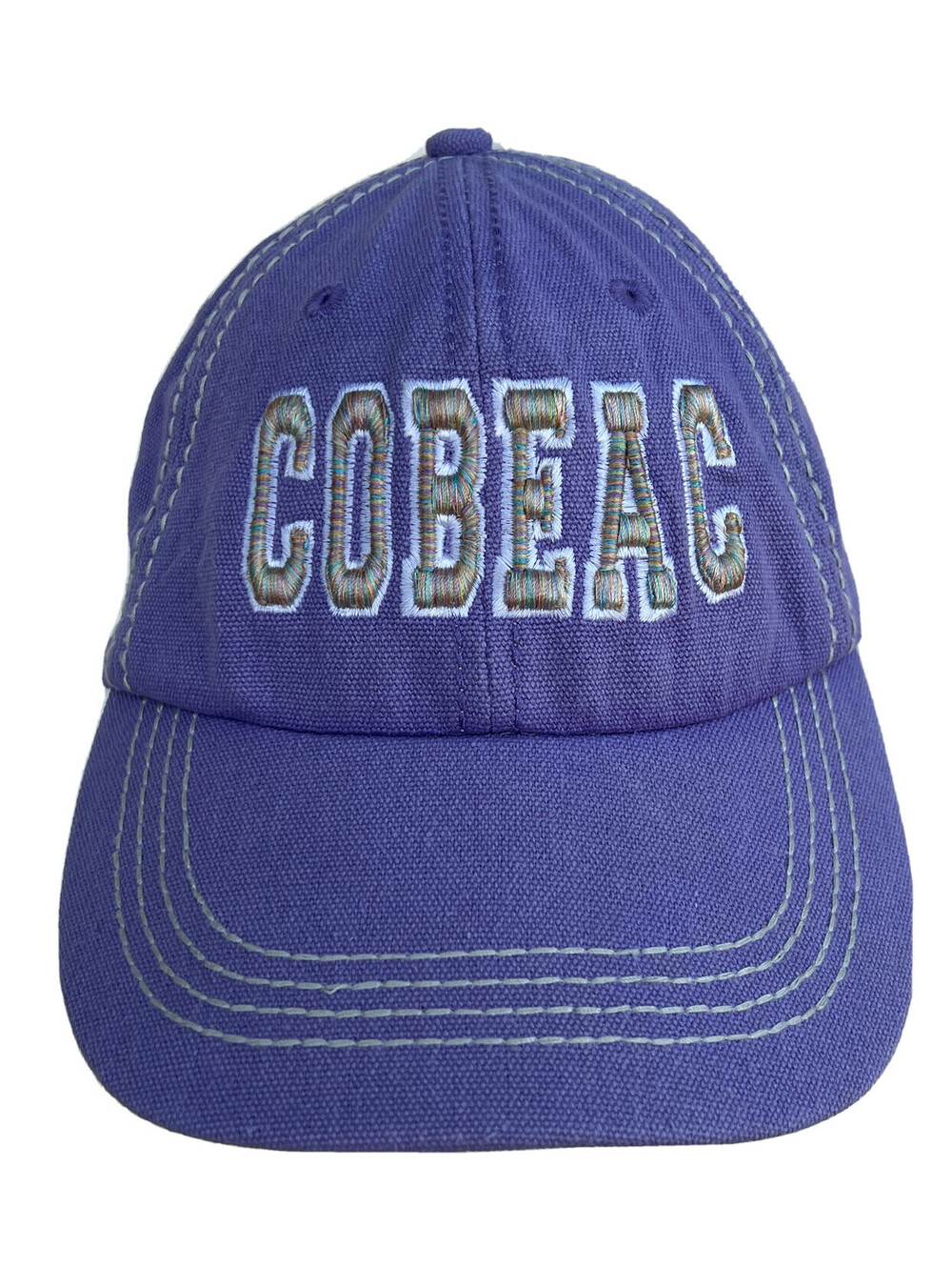 Cobeac Michigan Baptist Church Camp Teen Counselor Purple Baseball Hat Cap